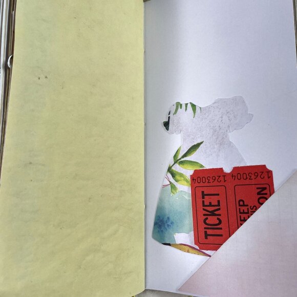 Travelers Notebook Inserts Decorative Refills Junk Journal Book with Ephemera u - Picture 9 of 10